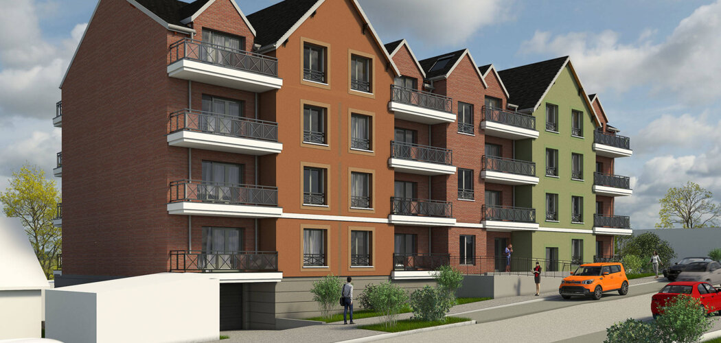 Programme immobilier neuf BRISE MARINE - Saint-Valery-en-Caux à deux pas de la plage (76460) - Référence : 11524
