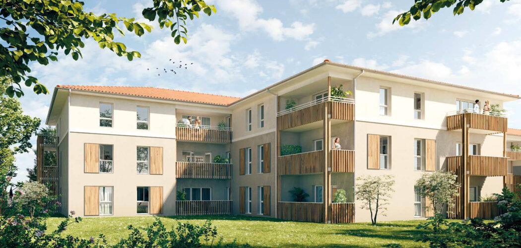 Programme immobilier neuf GFI - Résidence Via Vigna - Saint-Vincent-de-Paul à proximité des rives et vignes (33440) - Référence : 15056