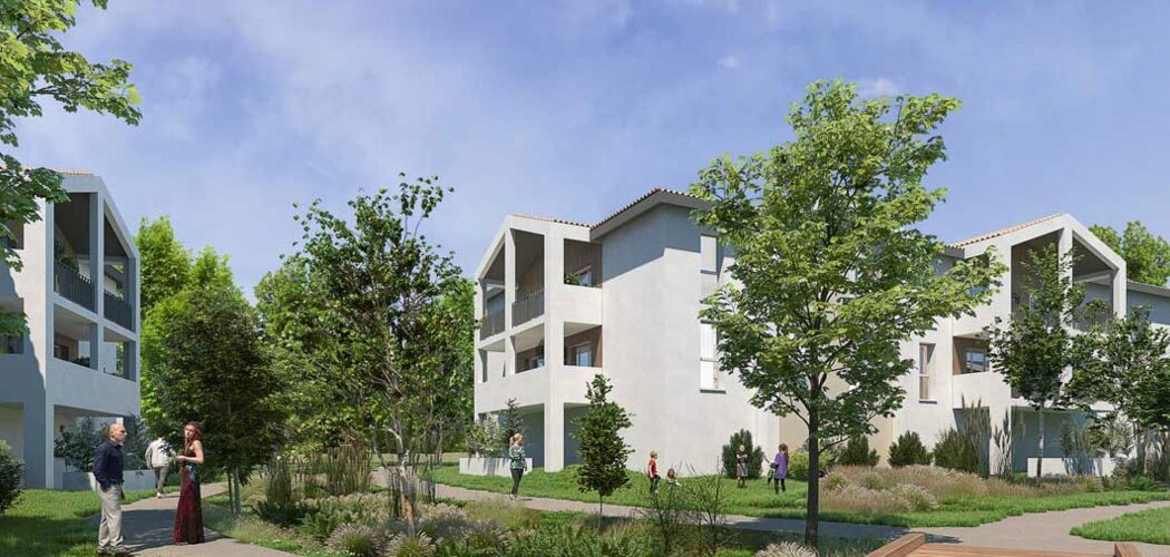 Programme immobilier neuf ARBORESCENCE - Direct Promoteur - Saint-Vincent-de-Tyrosse : appartements neufs proche du centre-ville (40230) - Référence : 15107