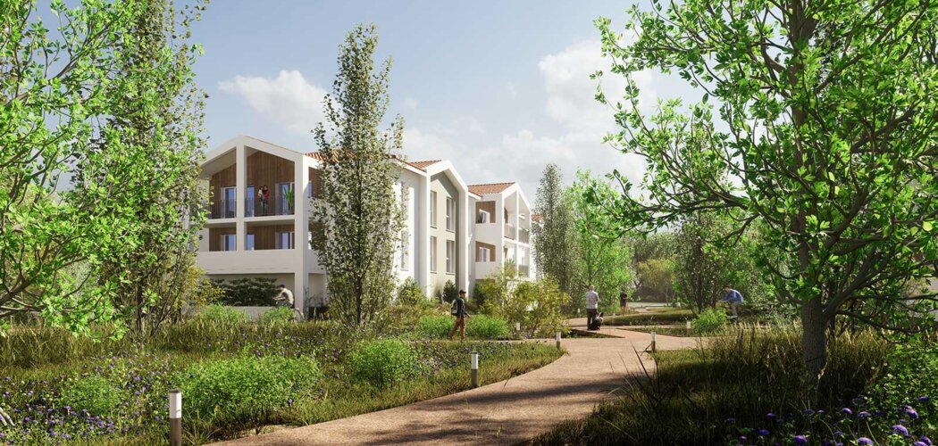 Programme immobilier neuf LES EMERAUDES - Dernier T3 ! - Saint-Vincent-de-Tyrosse proche centre ville (40230) - Référence : 15492