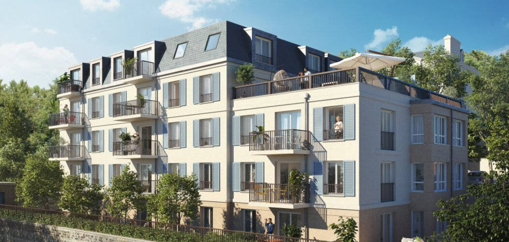 Programme immobilier neuf VILLA CÉLESTE - Sainte-Adresse station balnéaire en bord de mer (76310) - Référence : 16168
