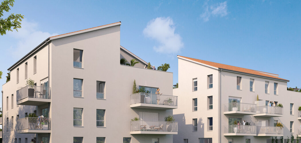 Programme immobilier neuf FLOREA - Sainte-Foy-l'Argentière : appartements neufs T2–T5 avec vue sur les Monts du Lyonnais (69610) - Référence : 15775