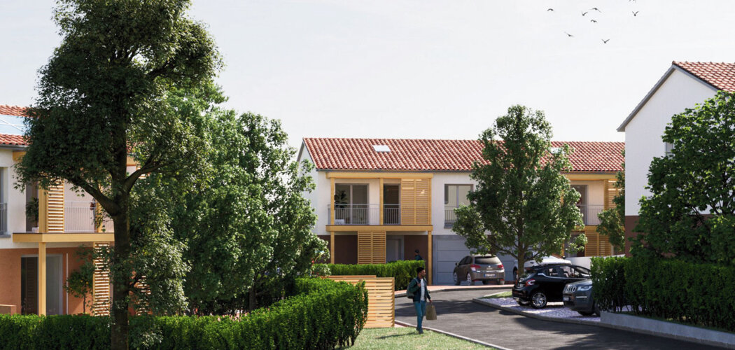 Programme immobilier neuf LE CLOS DU DEVAY - Sainte-Foy-lès-Lyon quartier Devay maisons neuves dans un cadre verdoyant (69110) - Référence : 16999