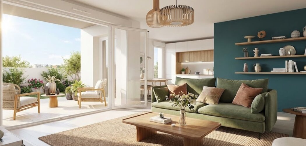Programme immobilier neuf L'ELEGANCE SAINTE GENEVIÈVE DES BOIS - Sainte-Geneviève-des-Bois proche commodités cadre résidentiel (91700) - Référence : 17061