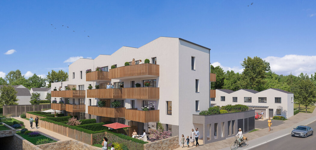 Programme immobilier neuf PHILEAS - Sainte-Luce-sur-Loire proche du cœur de ville (44980) - Référence : 15572