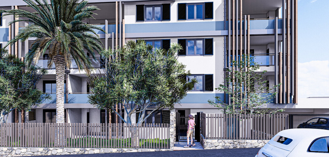Programme immobilier neuf Résidence Les Jardins d'Antares - Sainte-Marie à deux pas des  écoles (97438) - Référence : 13570
