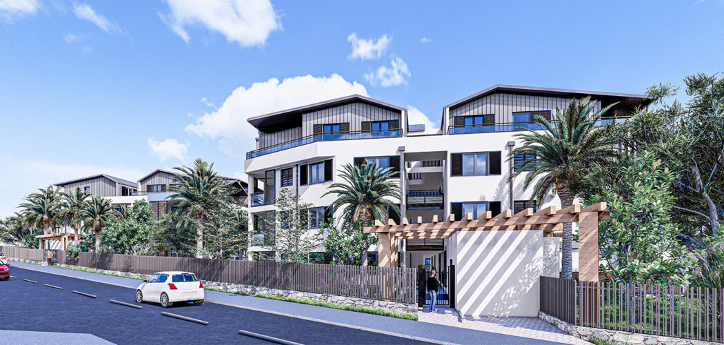 Programme immobilier neuf Résidence Les Jardins d'Antares - Sainte-Marie à deux pas des  écoles (97438) - Référence : 13570
