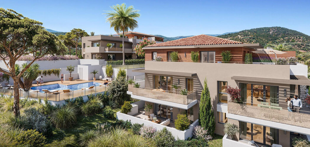 Programme immobilier neuf Panorama B - Sainte-Maxime à proximité du  Massif des Maures (83120) - Référence : 16406