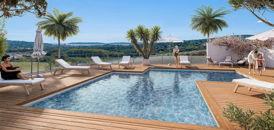 Programme immobilier neuf Panorama B - Sainte-Maxime à proximité du  Massif des Maures (83120) - Référence : 16406
