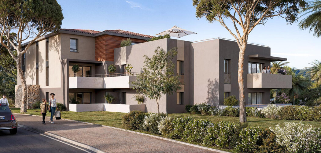 Programme immobilier neuf Panorama B - Sainte-Maxime à proximité du  Massif des Maures (83120) - Référence : 16406