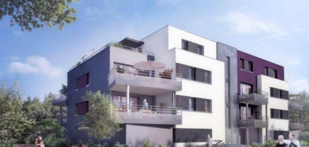 Programme immobilier neuf L'EDEN - Sainte-Ruffine : appartements neufs lumineux avec terrasses et architecture contemporaine (57130) - Référence : 200