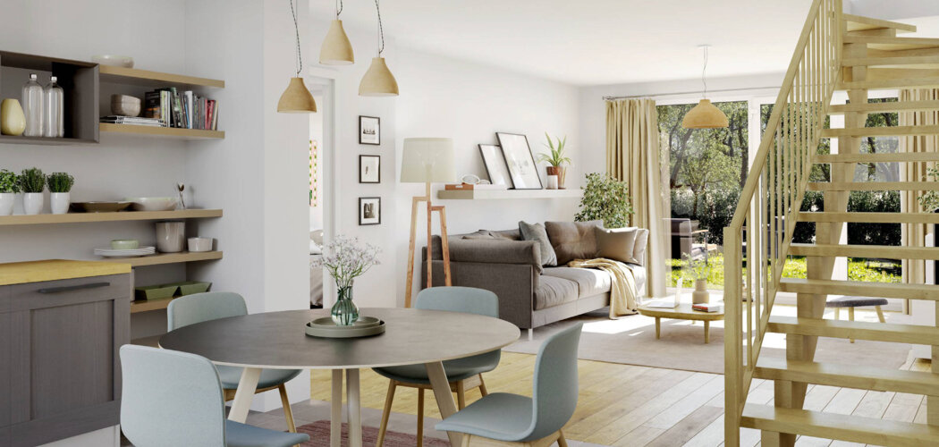 Programme immobilier neuf Villas des côteaux - Salleboeuf proche du cœur de ville (33370) - Référence : 14998