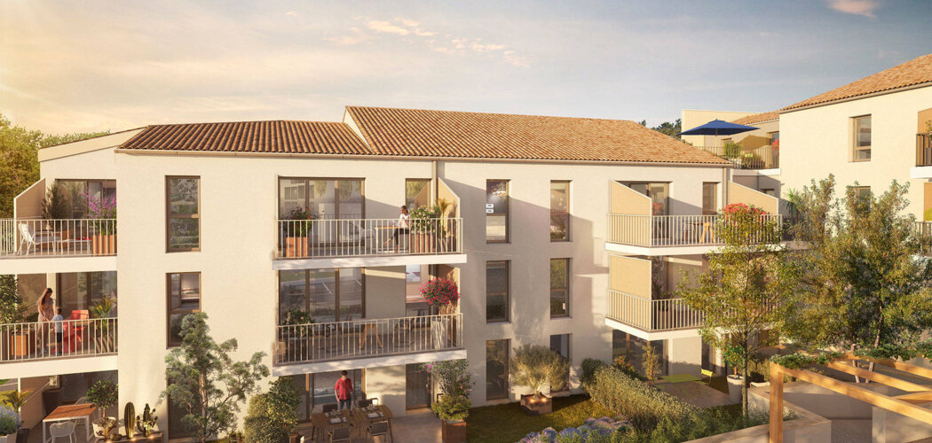 Programme immobilier neuf PORTE LAMANON - Salon-de-Provence adresse résidentielle près de la Place Gambetta (13300) - Référence : 11893