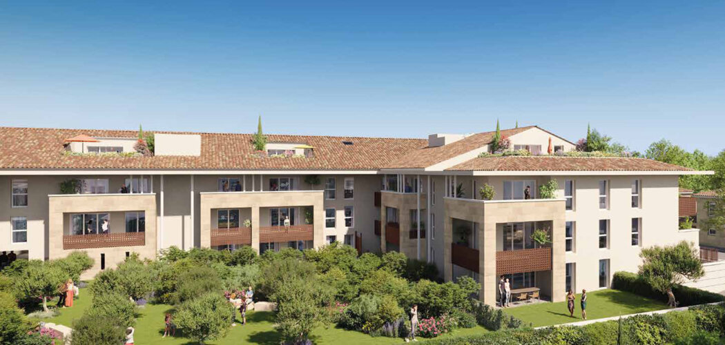 Programme immobilier neuf Lou Verdiero - Salon-de-Provence cadre provençal au calme avec jardins (13300) - Référence : 17473