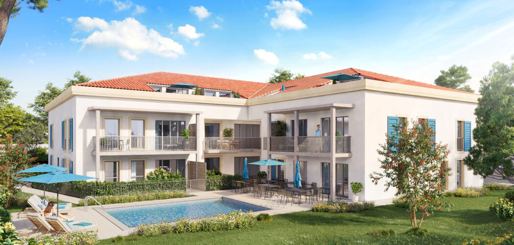 Programme immobilier neuf Saisons Bleues - Sanary-sur-Mer  proche centre ville (83110) - Référence : 16180