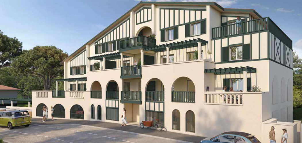 Programme immobilier neuf Villa Pelïou - Sanguinet à deux pas du lac résidence moderne proche Bassin d’Arcachon (40460) - Référence : 17195
