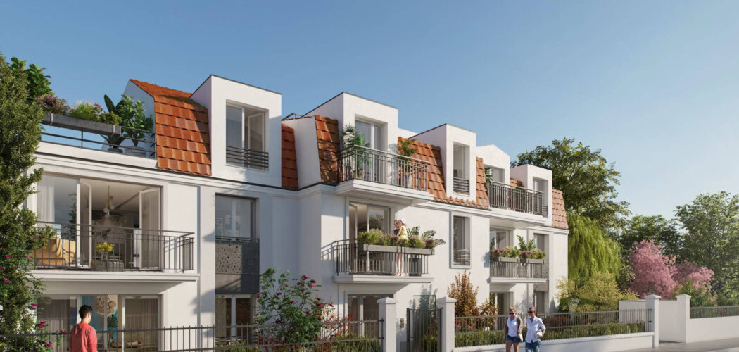 Programme immobilier neuf VILLA HELOISE - Sannois : Appartements studio–T4 avec jardins, sécurité Vigik et luminosité à 700 mètres du centre-ville (95110) - Référence : 12142
