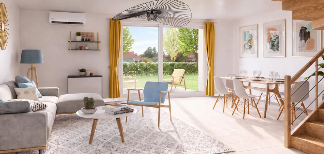 Programme immobilier neuf Cottage des Weppes - Santes maisons 4 pièces dans un environnement résidentiel (59211) - Référence : 18475