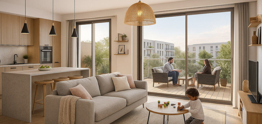 Programme immobilier neuf GFI - Fragrance - Saran quartier résidentiel à proximité des commerces (45770) - Référence : 15612