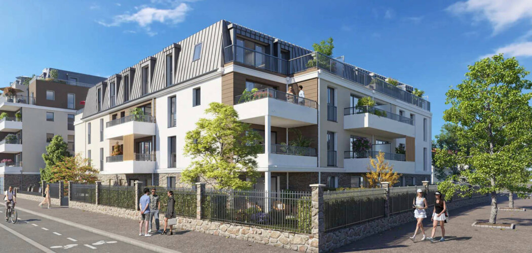 Programme immobilier neuf EQUILIA - Sartrouville à quelques minutes en voiture du RER A et Transilien J (78500) - Référence : 16345