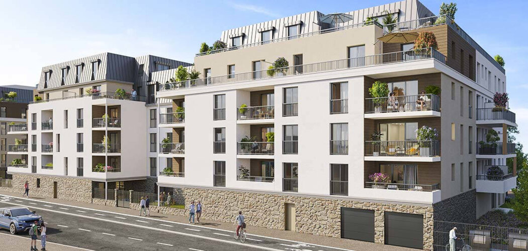 Programme immobilier neuf VOLTIGE - Sartrouville : Appartements studio–T4 avec terrasses, parking sécurisé et proximité commerces (78500) - Référence : 14646