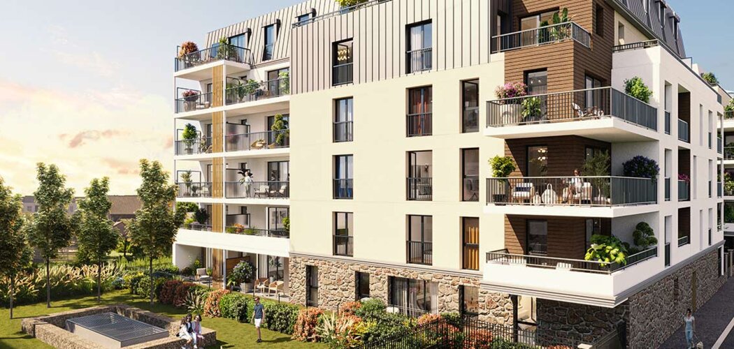 Programme immobilier neuf VOLTIGE - Sartrouville : Appartements studio–T4 avec terrasses, parking sécurisé et proximité commerces (78500) - Référence : 14646