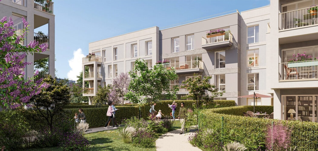 Programme immobilier neuf Eclosia - Sartrouville proche du RER A et de La Défense (78500) - Référence : 18327