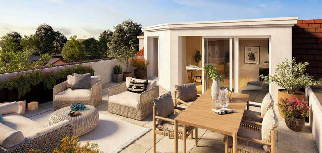 Programme immobilier neuf VILLA DELANO - Sartrouville quartier Fresnay appartements neufs proches commerces (78500) - Référence : 17173