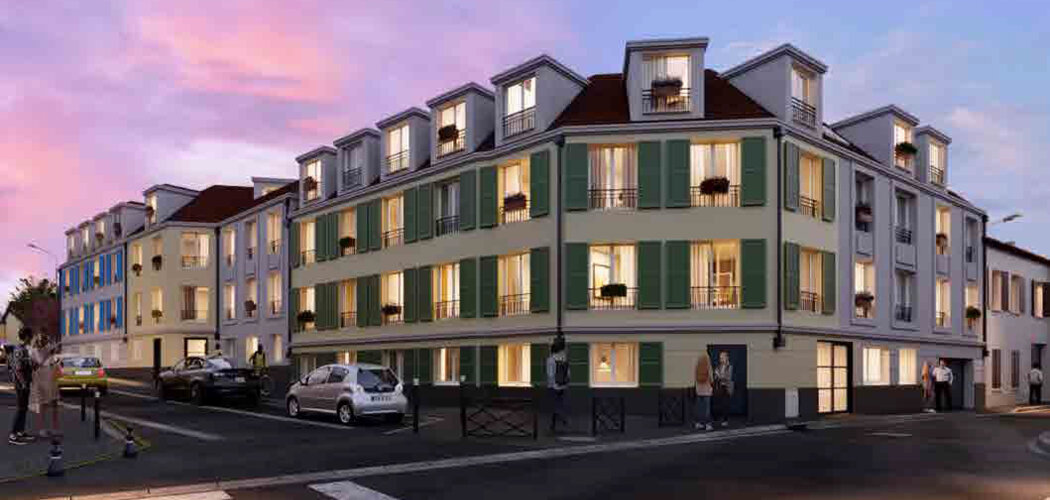Programme immobilier neuf VILLA DELANO - Sartrouville quartier Fresnay appartements neufs proches commerces (78500) - Référence : 17173