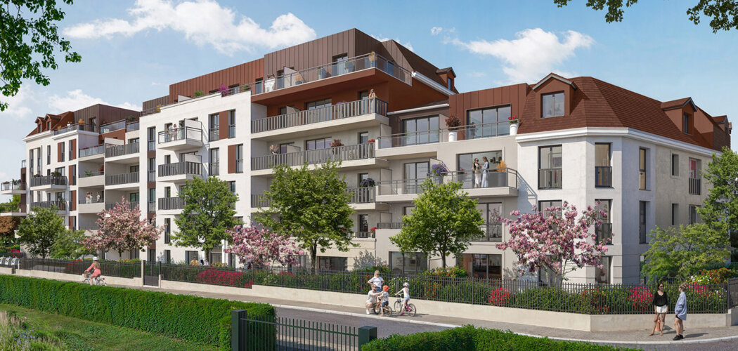 Programme immobilier neuf Carré des Arts - Sartrouville résidence contemporaine proche Paris (78500) - Référence : 17435