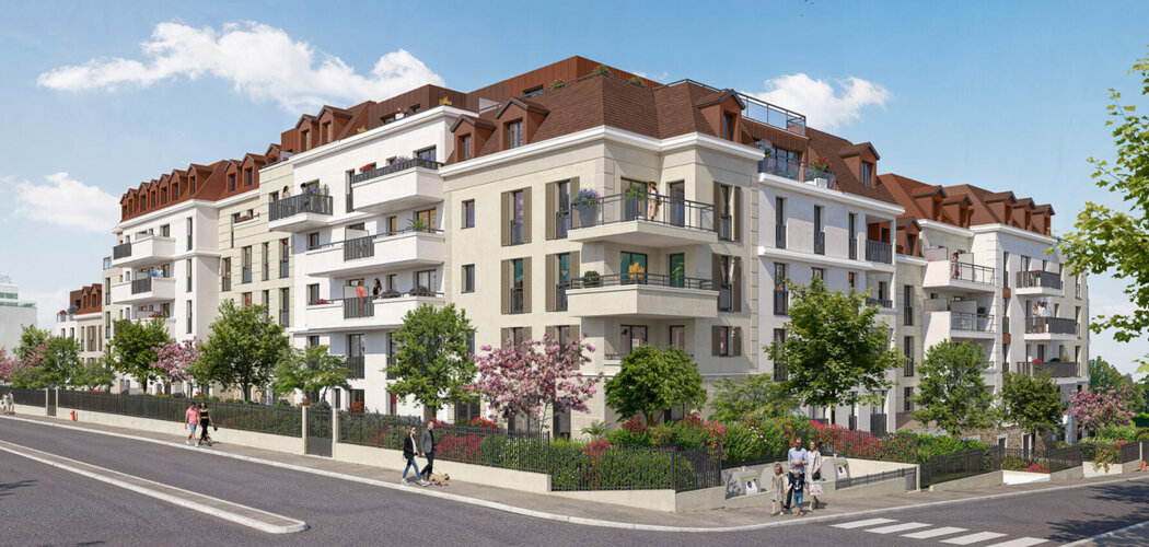 Programme immobilier neuf Carré des Arts - Sartrouville résidence contemporaine proche Paris (78500) - Référence : 17435