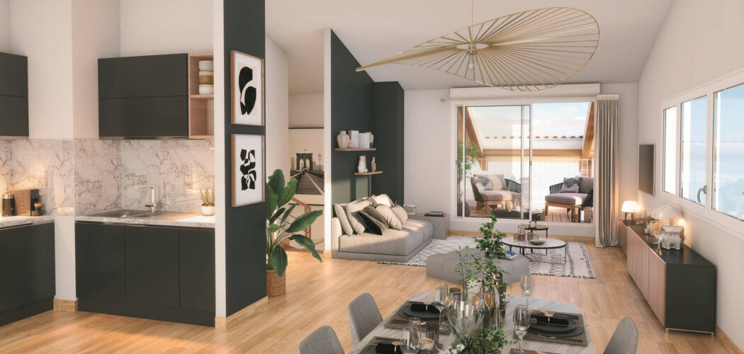 Programme immobilier neuf IMPULSION - Sartrouville résidence neuve en lisière d’Argenteuil (78500) - Référence : 17285