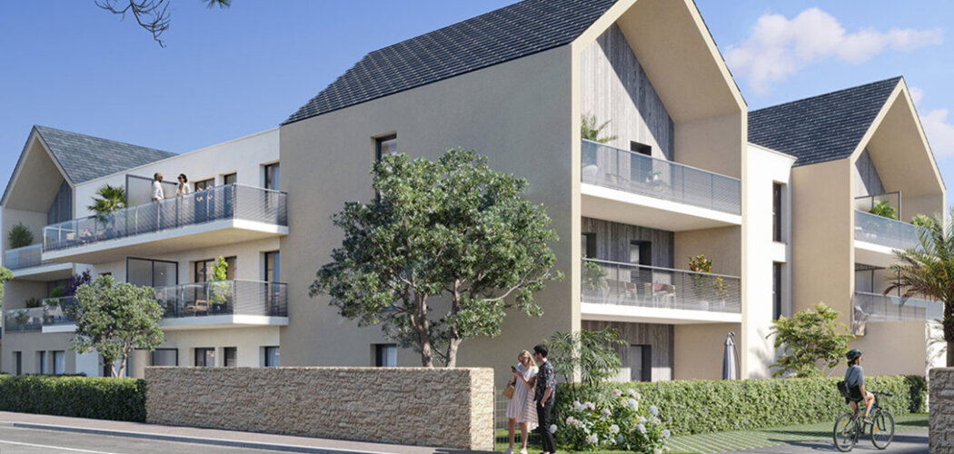 Programme immobilier neuf Les Voiles - Sarzeau à deux pas de la mer (56370) - Référence : 17733