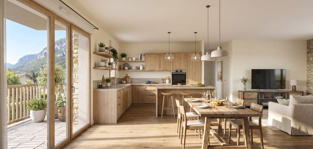 Programme immobilier neuf Nouvelle Résidence - Sassenage appartements avec vues sur le Vercors (38360) - Référence : 18019