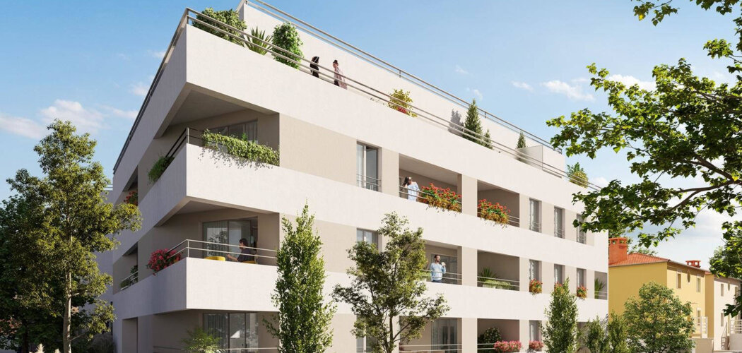 Programme immobilier neuf ICONIC - Sathonay-Camp : 28 appartements neufs T2–T5 proche du Parc Le Haut de la Combe (69580) - Référence : 15863