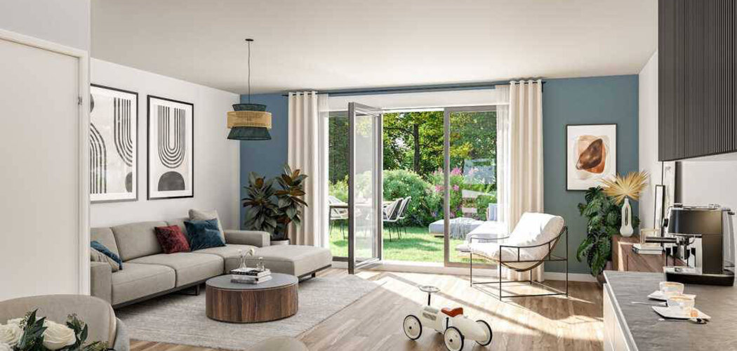Programme immobilier neuf Villa Salucéa - Saulx-les-Chartreux : Maisons T4–T5 avec jardins, barbecue et luminosité proche des commerces (91160) - Référence : 6141