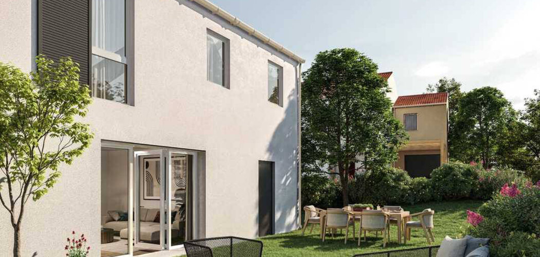 Programme immobilier neuf Villa Salucéa - Saulx-les-Chartreux : Maisons T4–T5 avec jardins, barbecue et luminosité proche des commerces (91160) - Référence : 6141