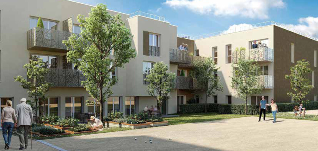 Programme immobilier neuf RSS LES REFLETS - Saumur résidence sénior à deux pas  du château (49400) - Référence : 11311