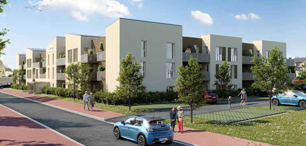 Programme immobilier neuf RSS LES REFLETS - Saumur résidence sénior à deux pas  du château (49400) - Référence : 11311
