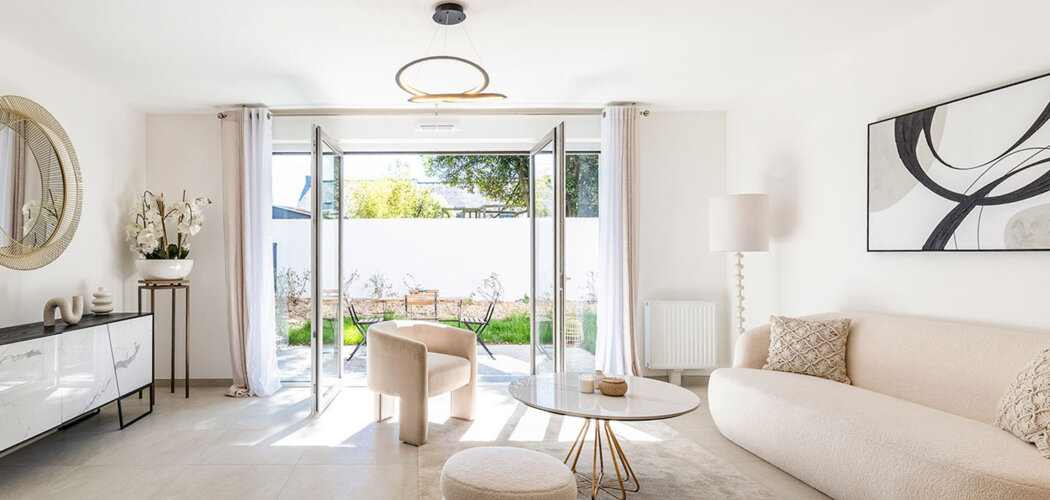 Programme immobilier neuf Le Domaine des iris - Duplex & Maisons - Sautron aux portes de Nantes (44880) - Référence : 15543