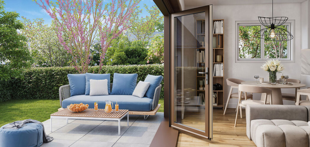 Programme immobilier neuf Le Domaine des iris - Duplex & Maisons - Sautron aux portes de Nantes (44880) - Référence : 15543