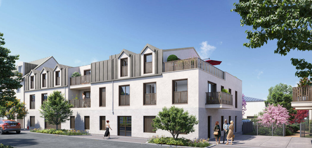 Programme immobilier neuf Le Domaine des iris - Sautron centre-ville proche parc de la Linière (44880) - Référence : 11501