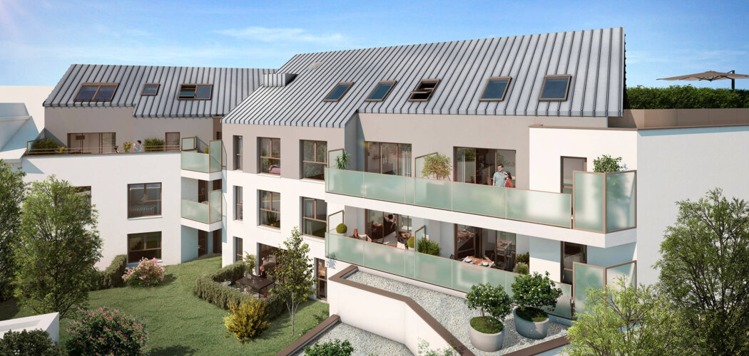 Programme immobilier neuf Eloge - Sautron résidence neuve proche commodités (44880) - Référence : 17250