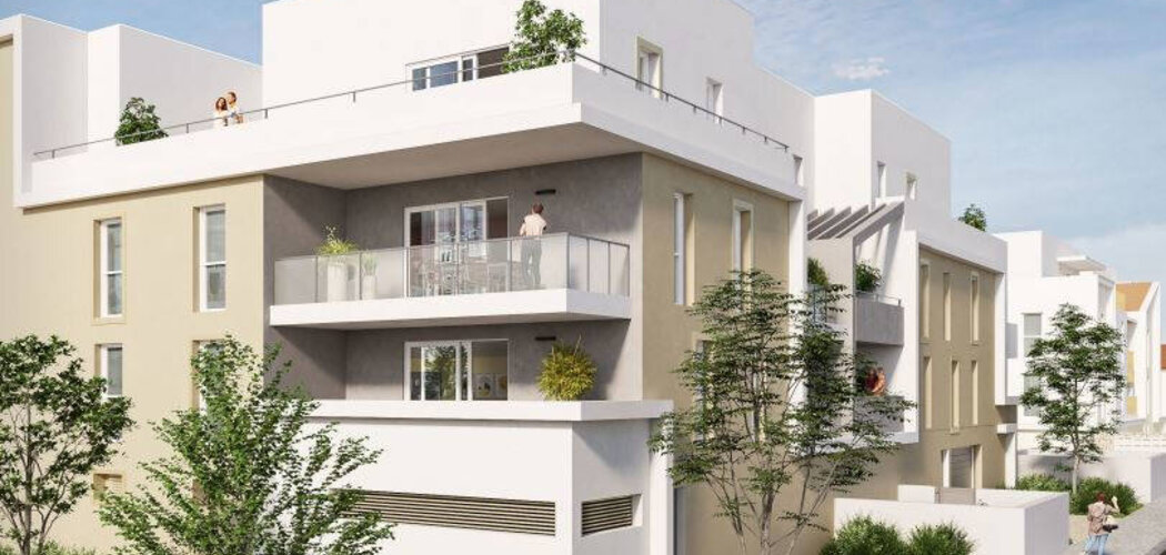 Programme immobilier neuf Naturea - Sauvian : appartements neufs du 1 au 4 pièces en quartier des Moulières (34410) - Référence : 15121