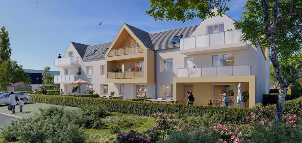 Programme immobilier neuf Le Clos du Château - Saverne à quelques minutes à pied des commodités (67700) - Référence : 15901
