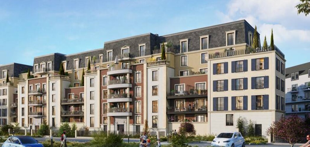 Programme immobilier neuf La Résidence du Chateau -  Savigny-le-Temple : appartements neufs du studio au 5 pièces proche Carré Sénart (77176) - Référence : 15412