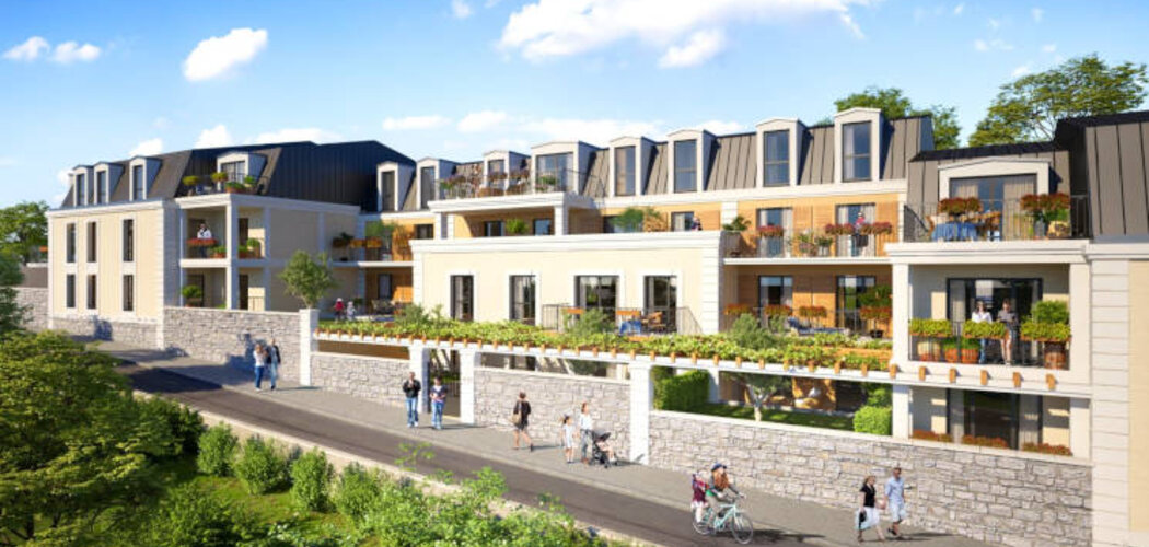 Programme immobilier neuf Résidence Chamberlin - Savigny-sur-Orge : Appartements du studio au T4 avec balcons, terrasses et parking sous-sol proche du RER C (91600) - Référence : 3059