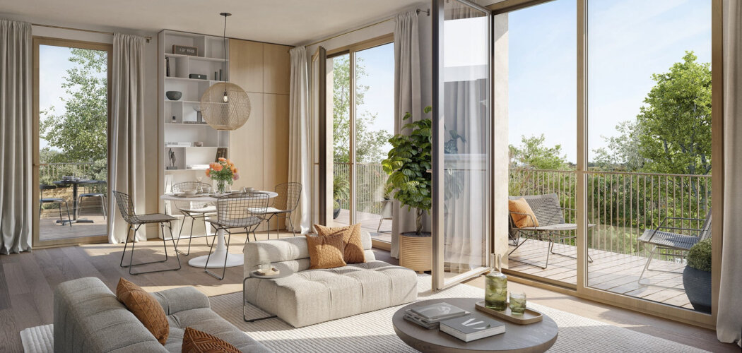 Programme immobilier neuf Pavillon Lakanal - Sceaux : appartements neufs au pied du domaine départemental, à proximité de Paris (92330) - Référence : 15700