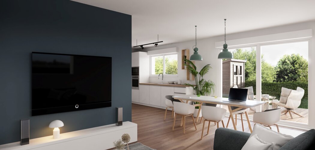 Programme immobilier neuf Les duos du cœur de Vigne - Scharrachbergheim-Irmstett : Appartements T3–T5 avec terrasses, jardins privatifs et proximité vignes (67310) - Référence : 7059
