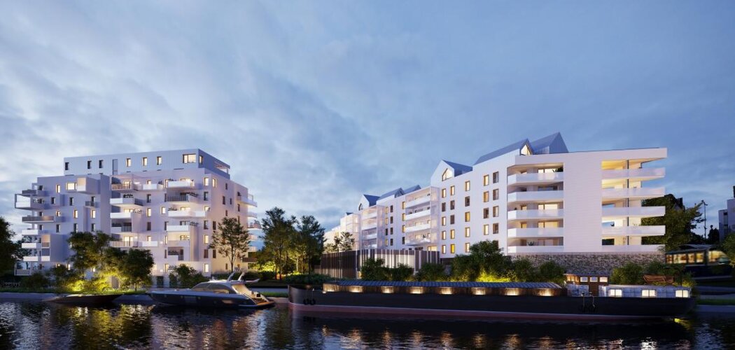 Programme immobilier neuf Meridien - Schiltigheim : 148 appartements neufs proche du quartier d’affaires du Wacken (67300) - Référence : 7457